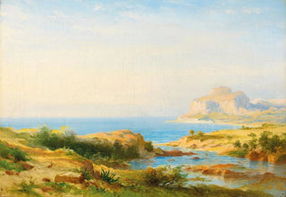 Carl Morgenstern - Seelandschaft Cefal Sicily.webp