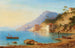 Vista de la costa amalfitana - Carl Morgenstern — vista de la obra