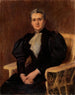 Retrato de una mujer - Carl Newman — vista de la obra