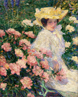 Carl Newman - Portrait of the Artists Wife Helene.webp