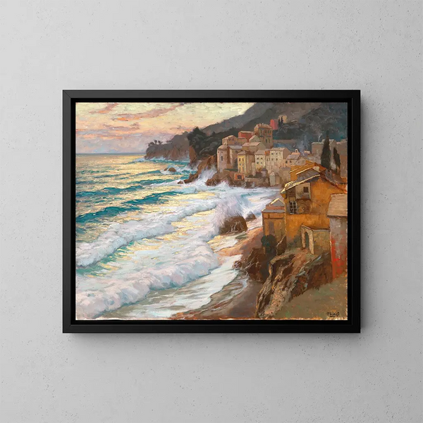 Una costa del Sur - Carl O'Lynch de Town — cuadro enmarcado en la pared