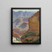 Grand Canyon Painting - Carl Oscar Borg — framed artwork on a wall