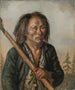 Portrait of a Tungu man - Carl Peter Mazer — artwork view