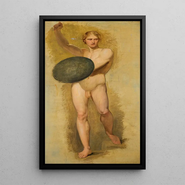 Carl Rahl - Jngling mit Schild.webp