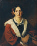 Luise von Schwind, the wife of the painter Moritz von Schwind - Carl Rahl — artwork view