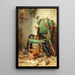 Reproduction of the painting Pas encore propre pour les lièvres - Carl Reichert