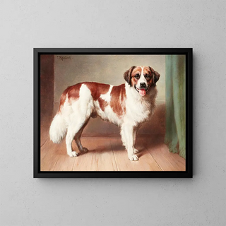 Carl Reichert - Portrait of a St Bernard.webp