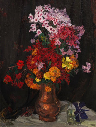 Flores de campo - Carl Reiser — vista de la obra