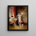 Pas disposé - Carl Schweninger — framed artwork on a wall
