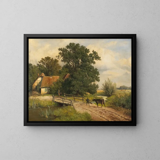 Carl Seibels - Return from the cattle market.webp