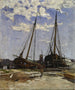 Study for the port of Dordrecht 1880 Gothenburg Museum of Art - Carl Skånberg — artwork view