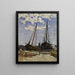 Study for the port of Dordrecht 1880 Gothenburg Museum of Art - Carl Skånberg — framed artwork on a wall