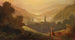 Paisaje de montaña con pastora y niño - Carl Spitzweg — vista de la obra