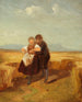 Niño y niña en un campo de maíz - Carl Spitzweg — vista de la obra