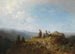 Jóvenes chicas en traje tradicional en la alpina - Carl Spitzweg — vista de la obra
