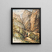 Hunters and Girls - Carl Spitzweg — framed artwork on a wall