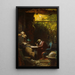 Reproduction of the painting Érudit en sciences naturelles - Carl Spitzweg