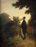 L'amant de roses - Carl Spitzweg — vista de la obra