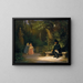 El Viudo - Carl Spitzweg — cuadro enmarcado en la pared