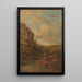 Reproduction of the painting Petite paysage avec bergère - Carl Spitzweg