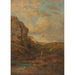 Reproduction of the painting Petite paysage avec bergère - Carl Spitzweg