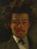 Portrait of Heinrich Grünfeld - Carl Steffeck — artwork view