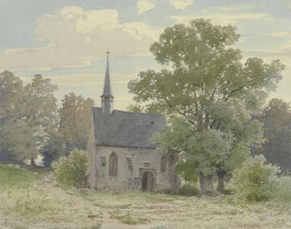 Carl Theodor Reiffenstein - Chapel near Ockstadt.webp