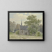 Chapel near Ockstadt - Carl Theodor Reiffenstein — framed artwork on a wall