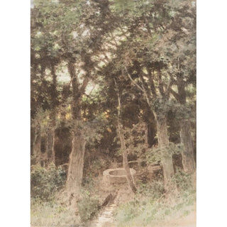Carl Theodor Reiffenstein - Wood With Well.webp
