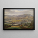 Paisaje industrial - Carl Thöndel — cuadro enmarcado en la pared
