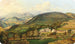 Vista del dominio de Saint-Christoph, Saint-Christophen cerca de Prigglitz, Baja Austria - Carl Thöndel — vista de la obra