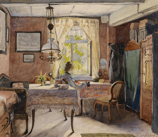 Carl Wenzel Zajicek - Sonniges Interieur.webp