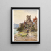 Saint Michel - Carl Wenzel Zajicek — framed artwork on a wall