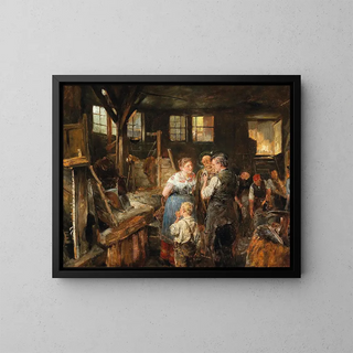 Carl Wilhelm Anton Seiler - In the Smithy.webp