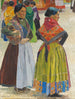 Mujeres españolas - Carl Wilhelmson — vista de la obra