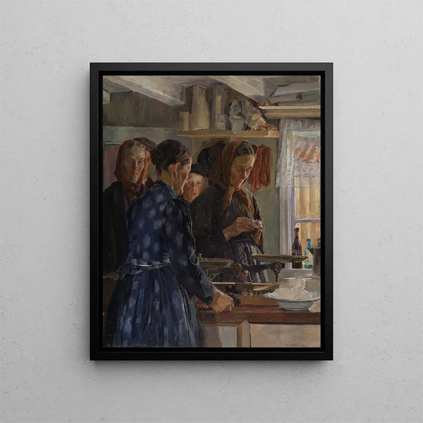 Carl Wilhelmson - The Village Shop.webp