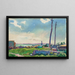 Air et soleil - Carl William Broemel — framed artwork on a wall