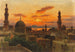 El Cairo al atardecer - Carl Wuttke — vista de la obra