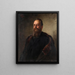 Autorretrato - Carl Zewy — cuadro enmarcado en la pared