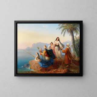 Carl von Hess - A Summer Excursion to the Sea.webp