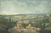 Vista de París desde la terraza del Pabellón de Brimborion - Carle Vernet — vista de la obra