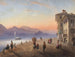 Palazzo Borromeo en la Isla Bella en el lago Mayor - Carlo Bossoli — vista de la obra
