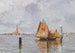 Bateaux de pêche dans la lagune de Venise - Carlo Brancaccio — artwork view