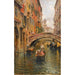 Canal veneciano - Carlo Brancaccio — vista de la obra