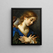 L'Ange de l'Annonciation - Carlo Dolci — cuadro enmarcado en la pared