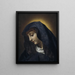 The Virgin - Carlo Dolci — framed artwork on a wall