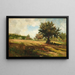 Study for La Siesta - Carlo Follini — framed artwork on a wall