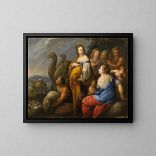Carlo Francesco Nuvolone - Rachel Hides The Idols.webp