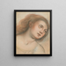 Study for a woman's head - Carlo Francesco Nuvolone — framed artwork on a wall
