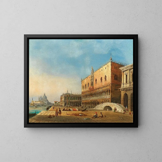 Carlo Grubacs - Venice a view of St Marks Basin and the Doges Palace in the background Santa Maria della Salute.webp